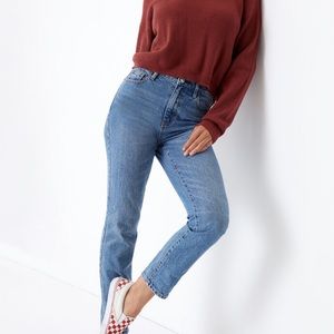 Blue pac sun mom jeans